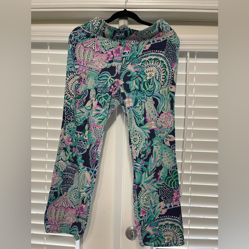 Lilly Pulitzer cotton stretch pants